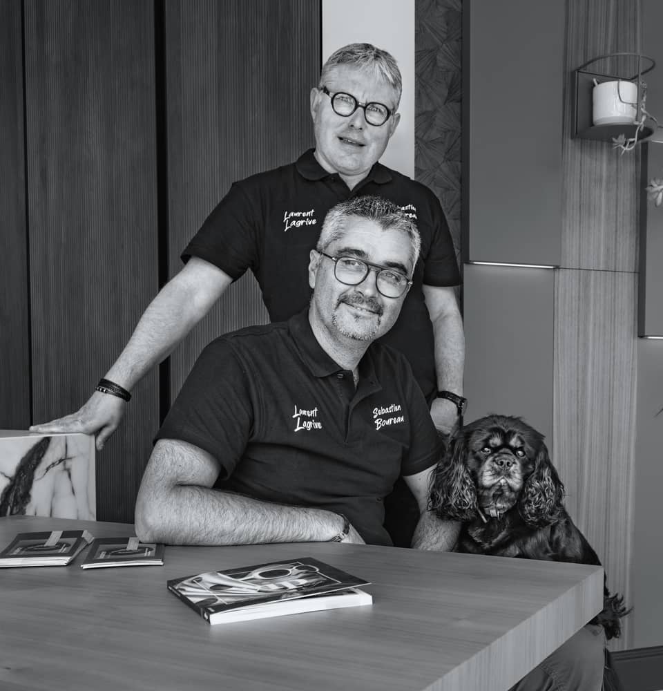 Portrait Sebastien (1) SL Espace design - Le Mans - Sebastien Boureau et Laurent Lagrive