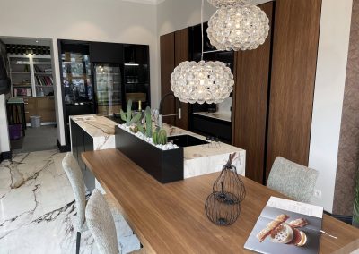 Cuisine bois et marbre Sebastien Boureau