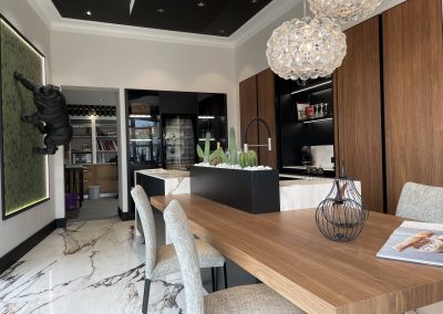 Cuisine bois et marbre Sebastien Boureau